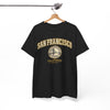 White Smoke Golden City San Francisco Heritage Graphic T-Shirt – California Urban Classic Tee