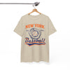 White Smoke New York Baseball Vintage Graphic Tee