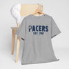 Dark Gray Pacers Est. 1967 Vintage Basketball T-Shirt