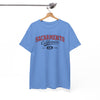 White Smoke Sacramento California Vintage Tee — Retro City College Shirt