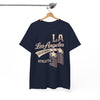 White Smoke Los Angeles Athletic Graphic T-Shirt – Retro LA Streetwear City Tee