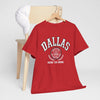 Firebrick Dallas Hook 'Em Horns T-Shirt — Vintage Collegiate Tee