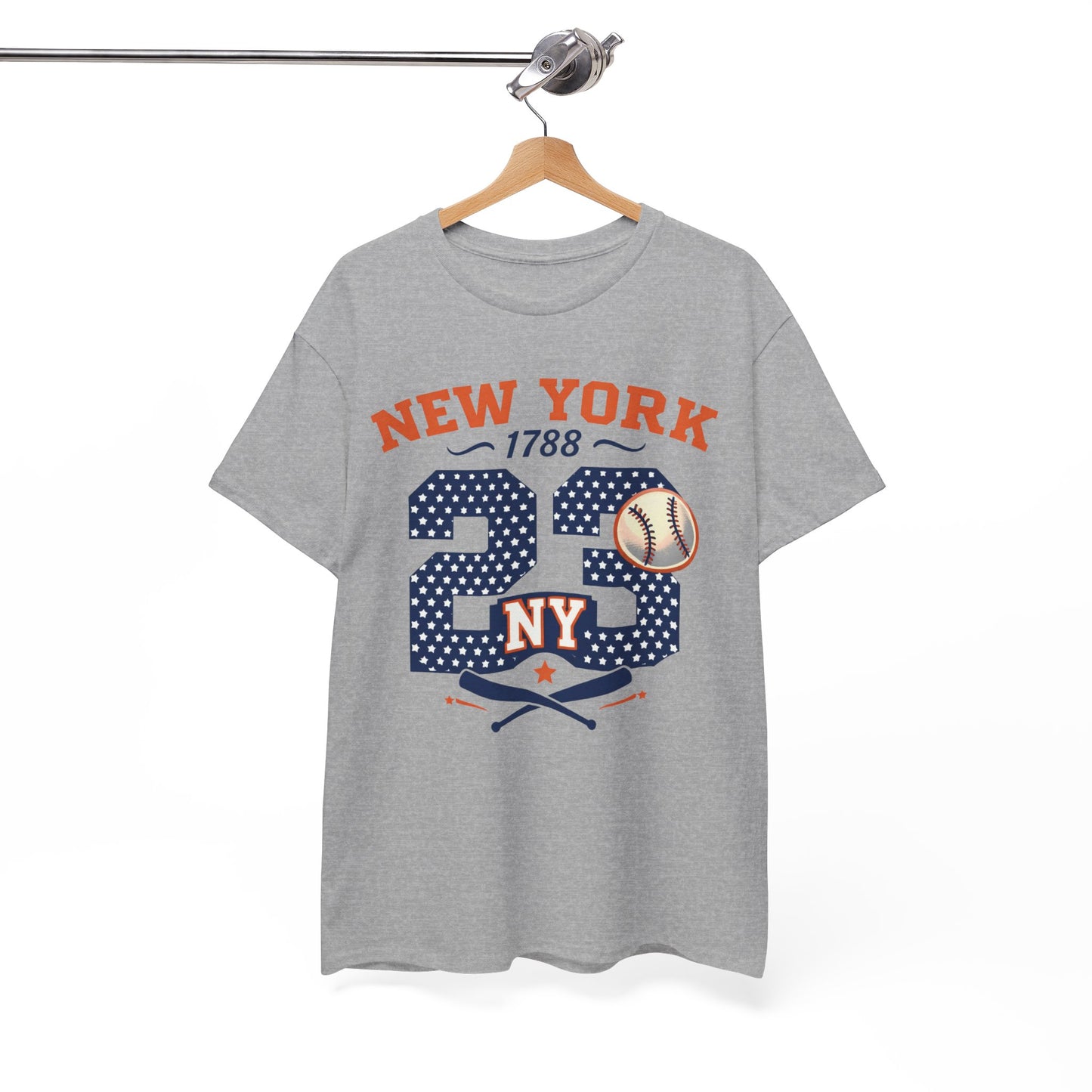 Baseball New York 23 T-Shirt — Retro NY Baseball Tee