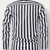 Lavender New Men's Formal Long Sleeve Thick Stripe Shirt, Easy Care, Versatile Business Casual Professional Shirt, Holiday Gift