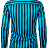 White Smoke Autumn New Arrival Men's Stylish Striped Long Sleeve Shirt, Slim Fit Casual Top