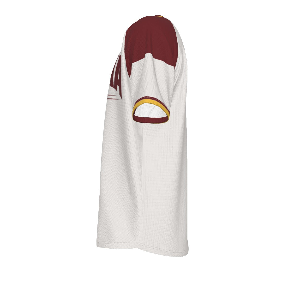 Spain Football T Shirt White Burgundy Gold – España La Furia Roja Soccer Fan Shirt Game Day Outfit streetwear fashion product image 7
