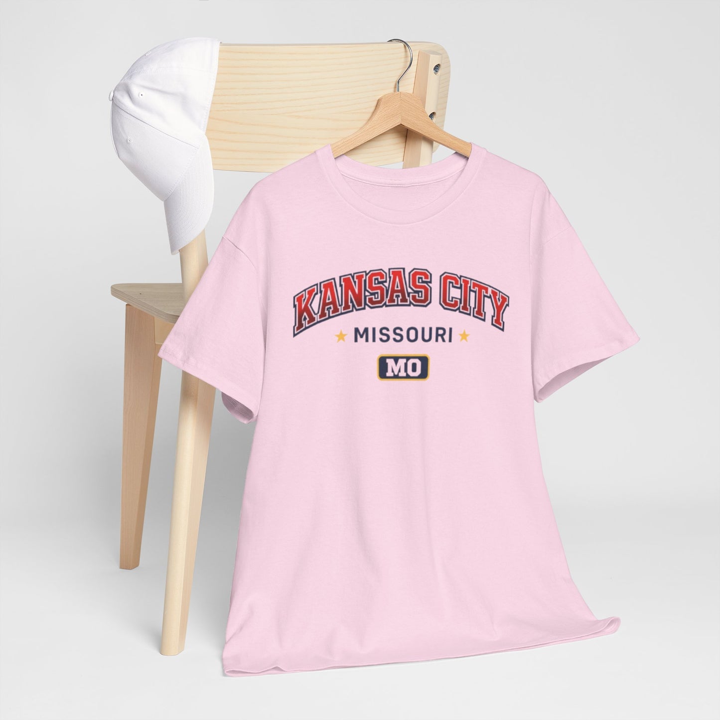 Misty Rose Kansas City Missouri MO T-Shirt — Vintage City Graphic Tee