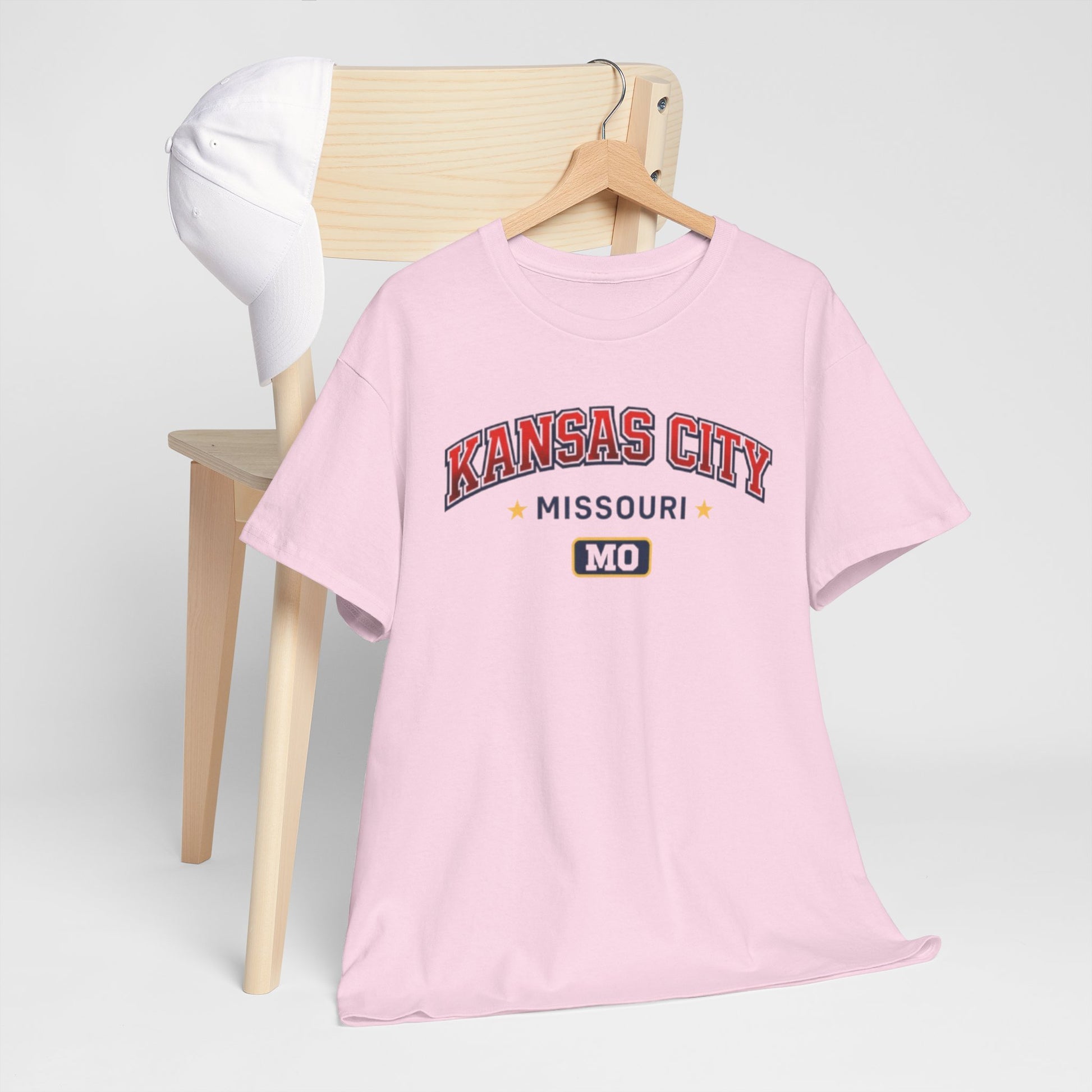Misty Rose Kansas City Missouri MO T-Shirt — Vintage City Graphic Tee