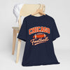 Dark Slate Gray Chicago Football T-Shirt – Vintage Style Football Graphic Tee