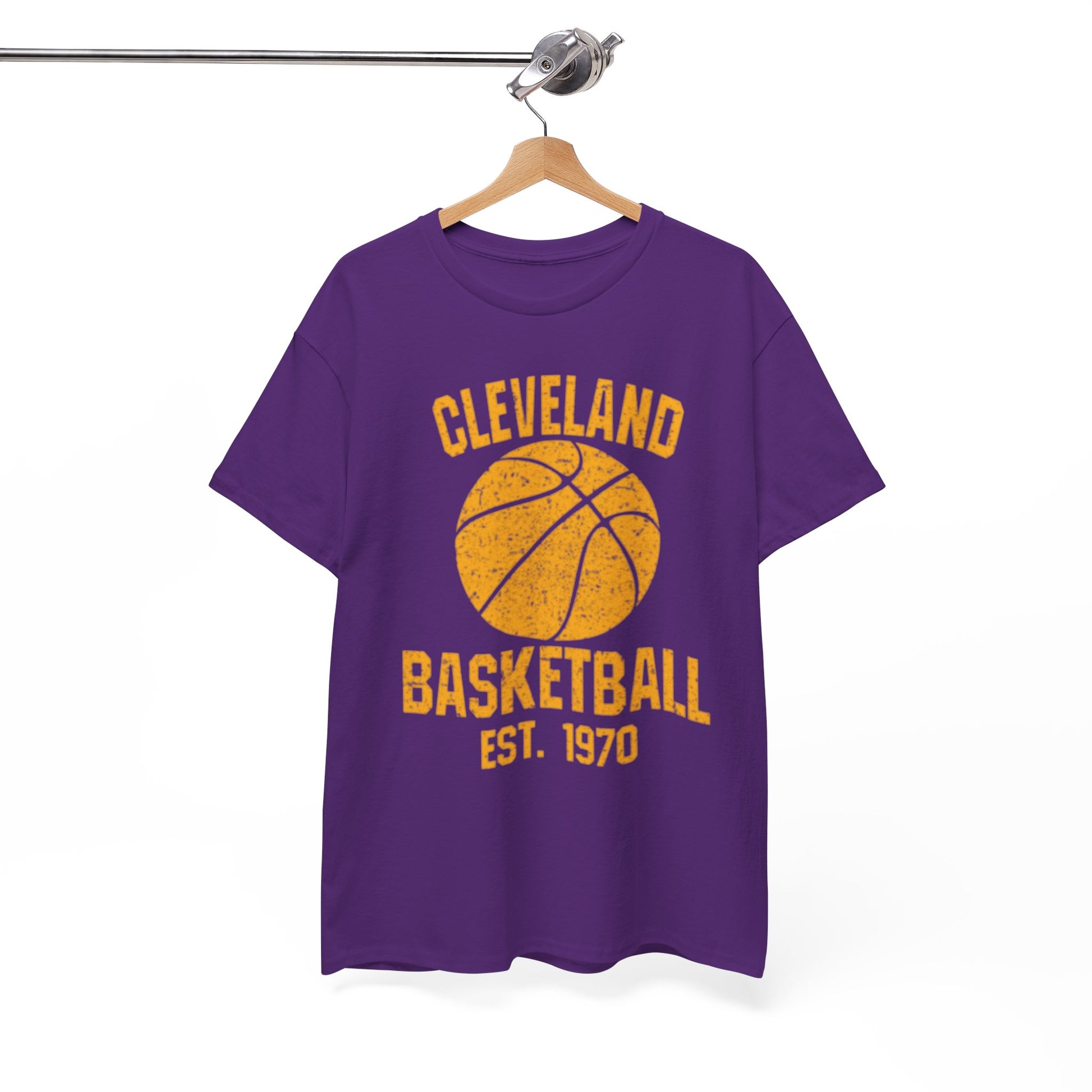Cleveland Basketball Tee — Vintage Established 1970 Graphic Shirt streetwear fashion product image 5