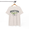 White Smoke Boston Evergreen T-Shirt — Vintage Athletic City Tee