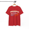 White Smoke Indianapolis Circle City 317 T Shirt Vintage Indiana City Tee Retro Graphic