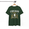 White Smoke Chicago Athletics Society T‑Shirt — Midwest ESTD 1982 Vintage Sports Tee