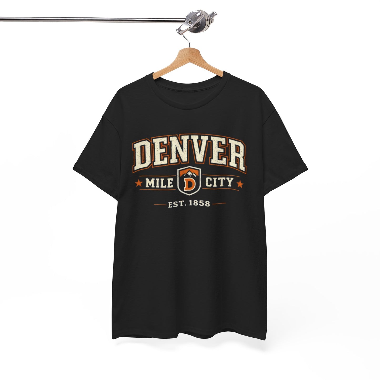 Denver Mile City T-Shirt – Retro Established 1888 Graphic Tee