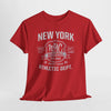 Brown New York NYC Baseball Athletic Dept. T‑Shirt — Vintage Varsity Sports Tee
