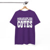 White Smoke Indianapolis Colts InnanaPliss Cotes Tee — Bold Text Graphic T-Shirt