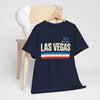 Dark Slate Gray Las Vegas Vintage Stripe Tee — Nev. EST. 1905 Retro City T‑Shirt