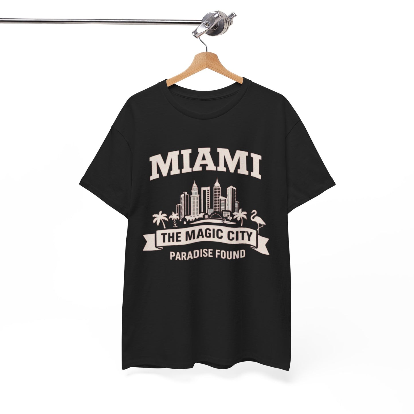 Miami 'The Magic City' Skyline Tee — Paradise Found Souvenir Shirt