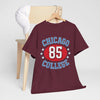 Lavender Chicago College 85 Vintage Sports Tee