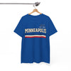 Minneapolis Vintage Stripe Tee — Established 1867 City Shirt