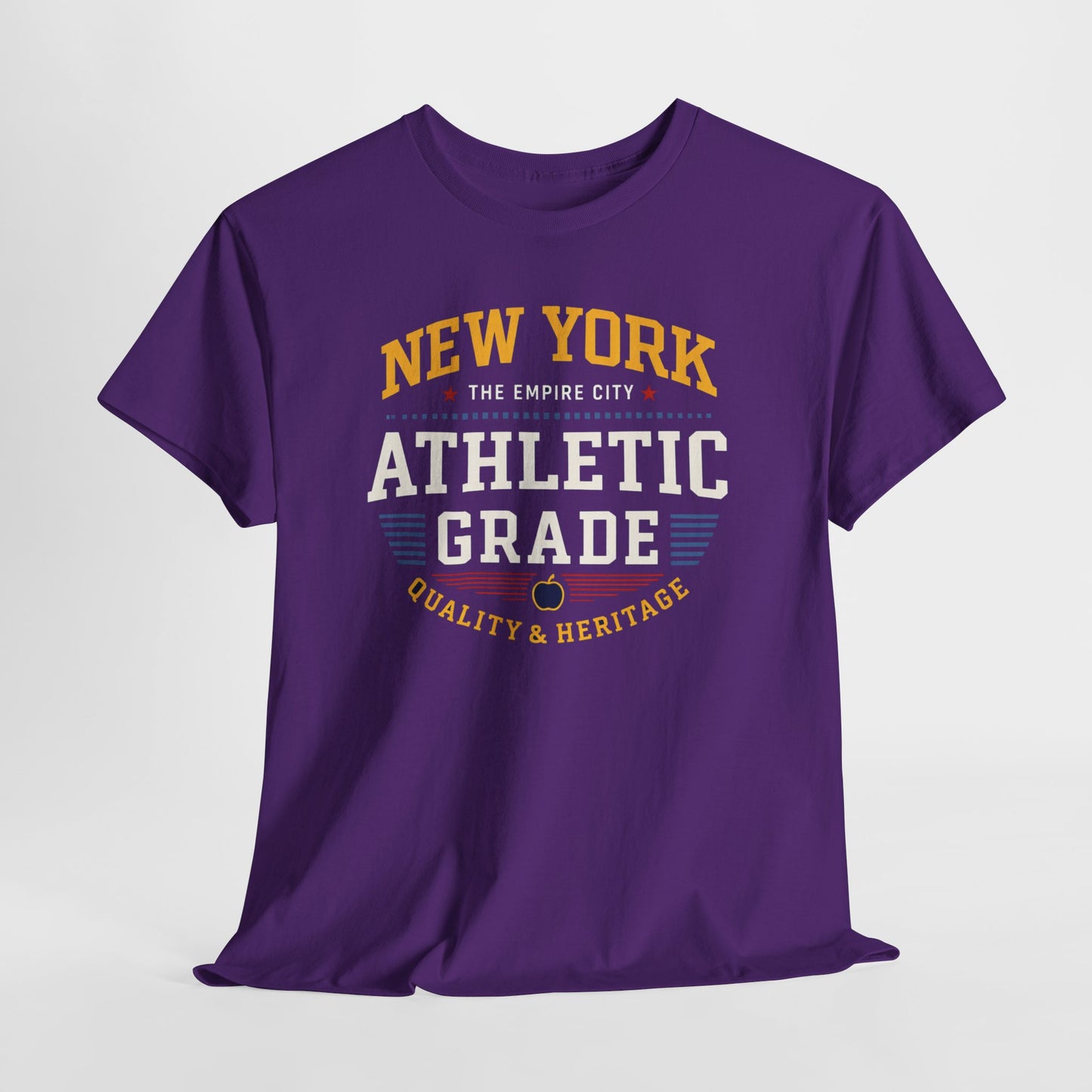 New York Athletic Grade T-Shirt — Retro Collegiate Sports Tee