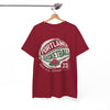 White Smoke Portland Basketball Rose City Tee — Vintage Hoop Shirt