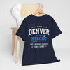 Dark Slate Gray Denver Strong T‑Shirt — Mile High City Team Spirit