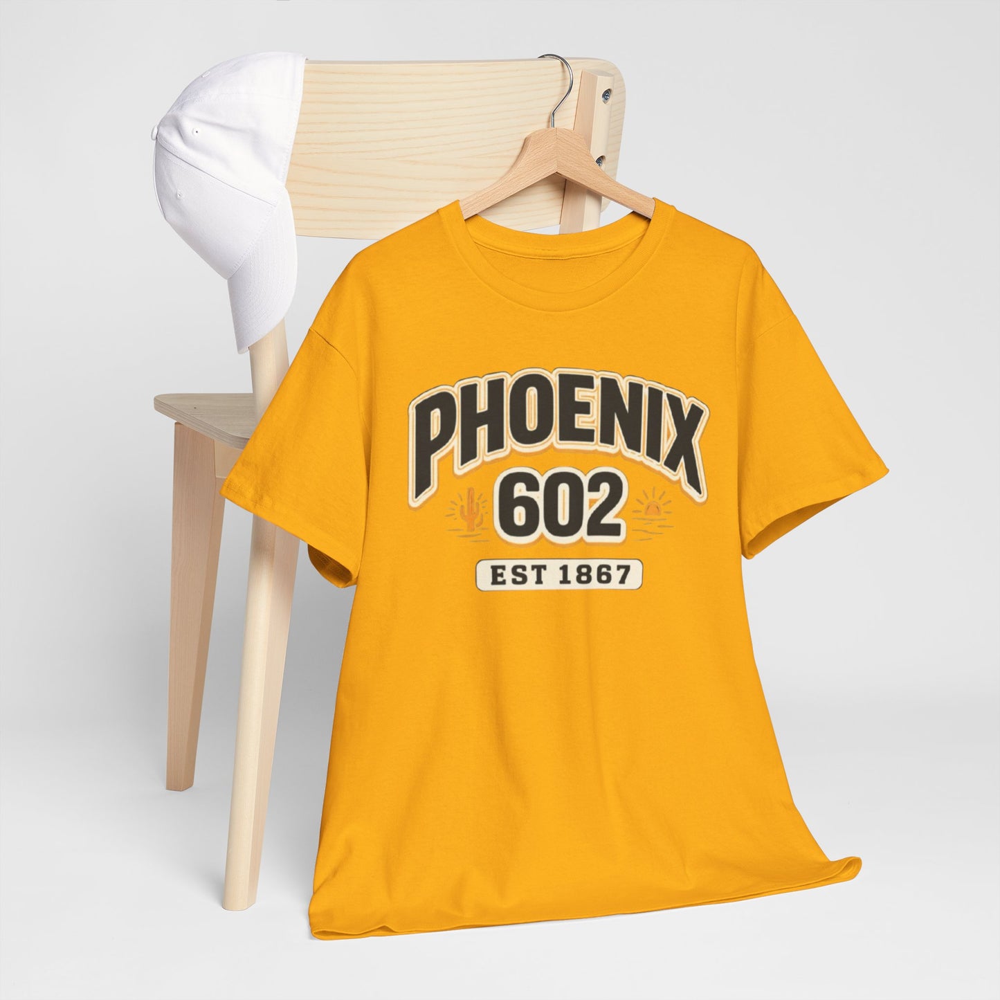 Phoenix 602 T-Shirt – Retro Arizona City Tee (EST 1867)