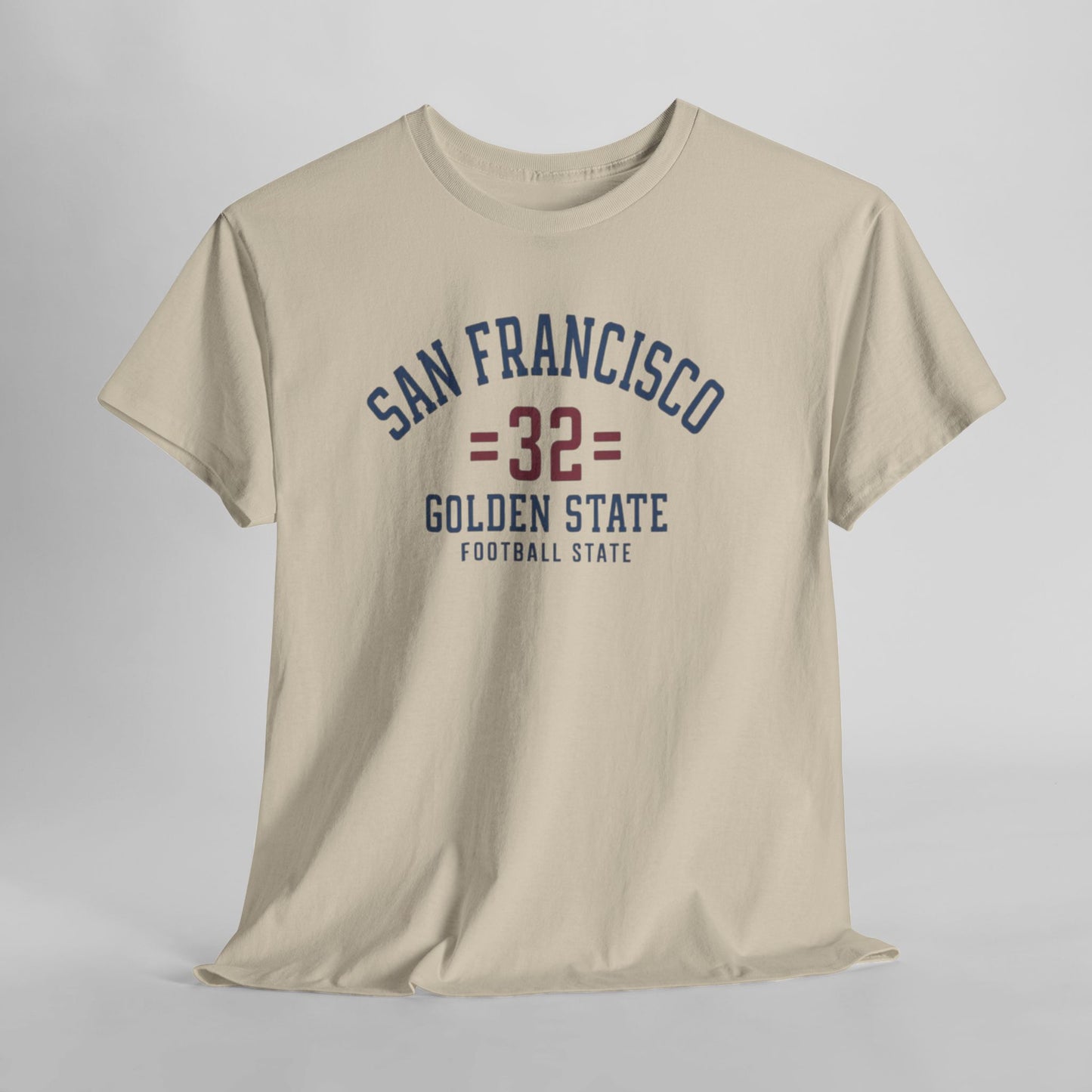 San Francisco 32 Golden State Football T-Shirt – Vintage City Sports Streetwear
