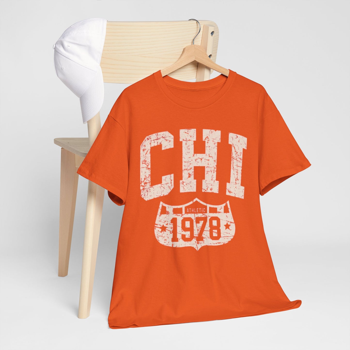 Lavender CHI Athletic 1978 T-Shirt – Chicago Streetwear Vintage Sports Tee