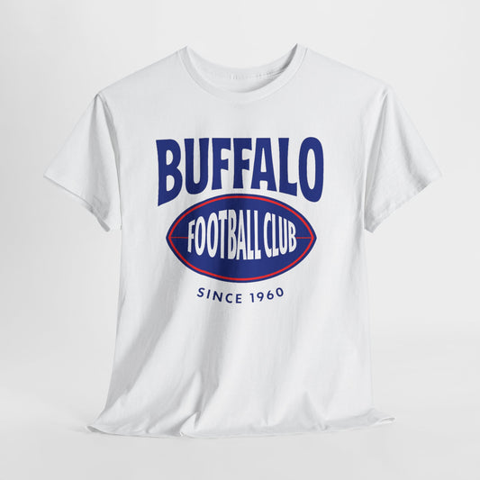 Buffalo Football Club Tee — Retro Sports Shirt (Since 1960)
