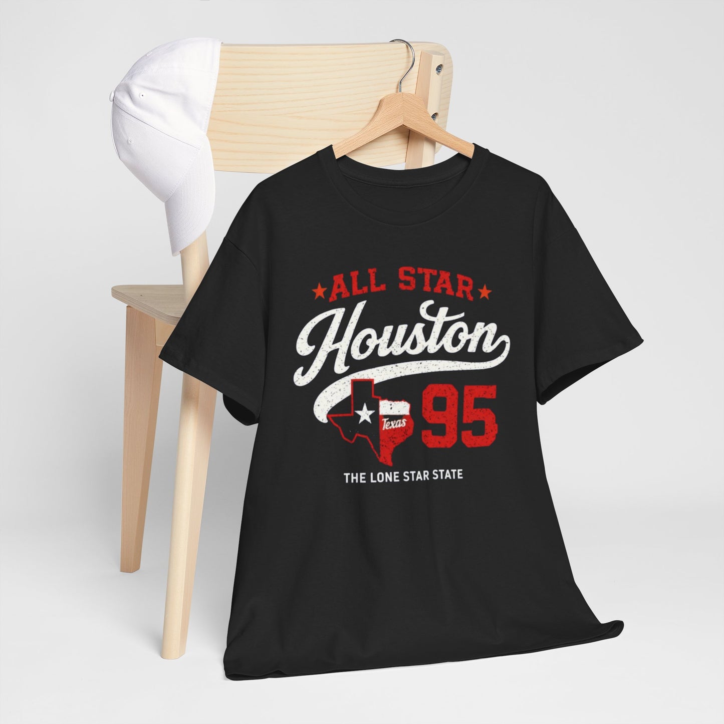 Houston All Star 95 Tee — Lone Star State Graphic T-Shirt
