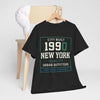 Dark Slate Gray 1990 New York T‑Shirt – City Built Vintage Urban Outfitters Graphic Tee
