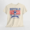 Lavender Buffalo 1960 The Queen City Team Tee — Vintage New York Sports Shirt