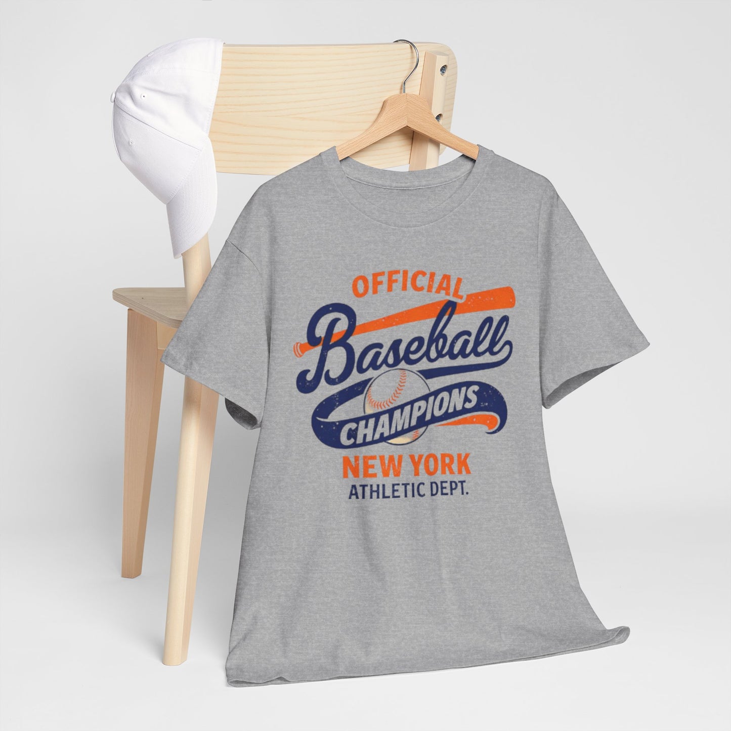 Baseball Champions Tee — Official New York Athletic Dept. Shirt