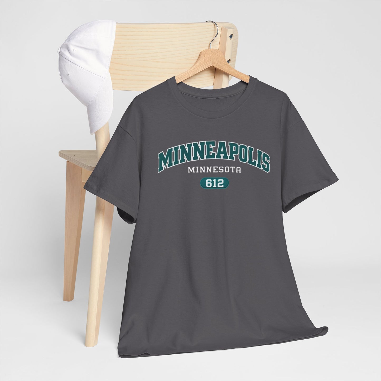 Minneapolis 612 Tee — Retro Minnesota City T‑Shirt