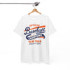 White Smoke Baseball Champions Tee — Official New York Athletic Dept. Shirt
