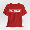 Brown Nashville Tennessee T Shirt Vintage 90s Streetwear tee