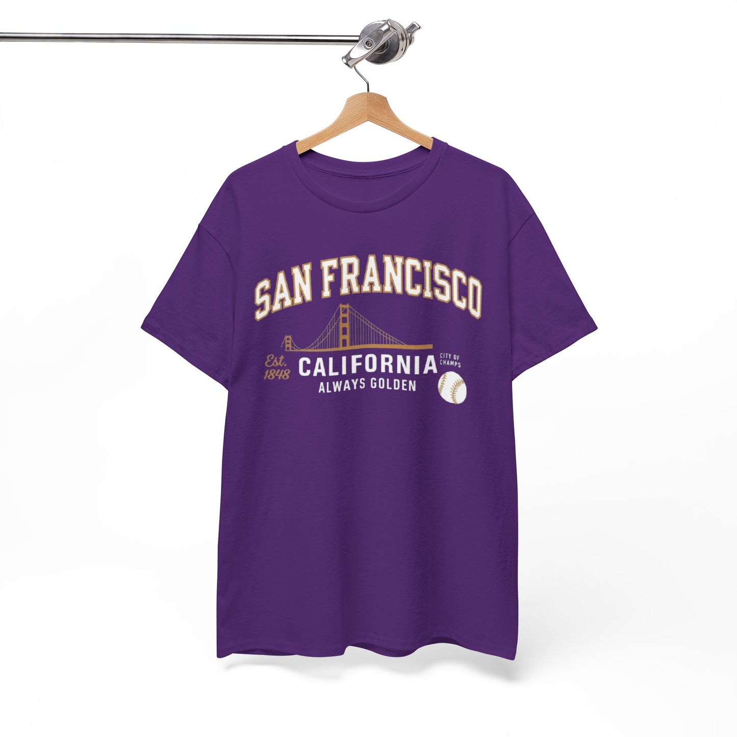 San Francisco Golden City Heritage T-Shirt – California Baseball Inspired Streetwear