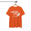 Minneapolis Varsity Athletics T-Shirt — Retro Streetwear City Tee (Est. 1856)