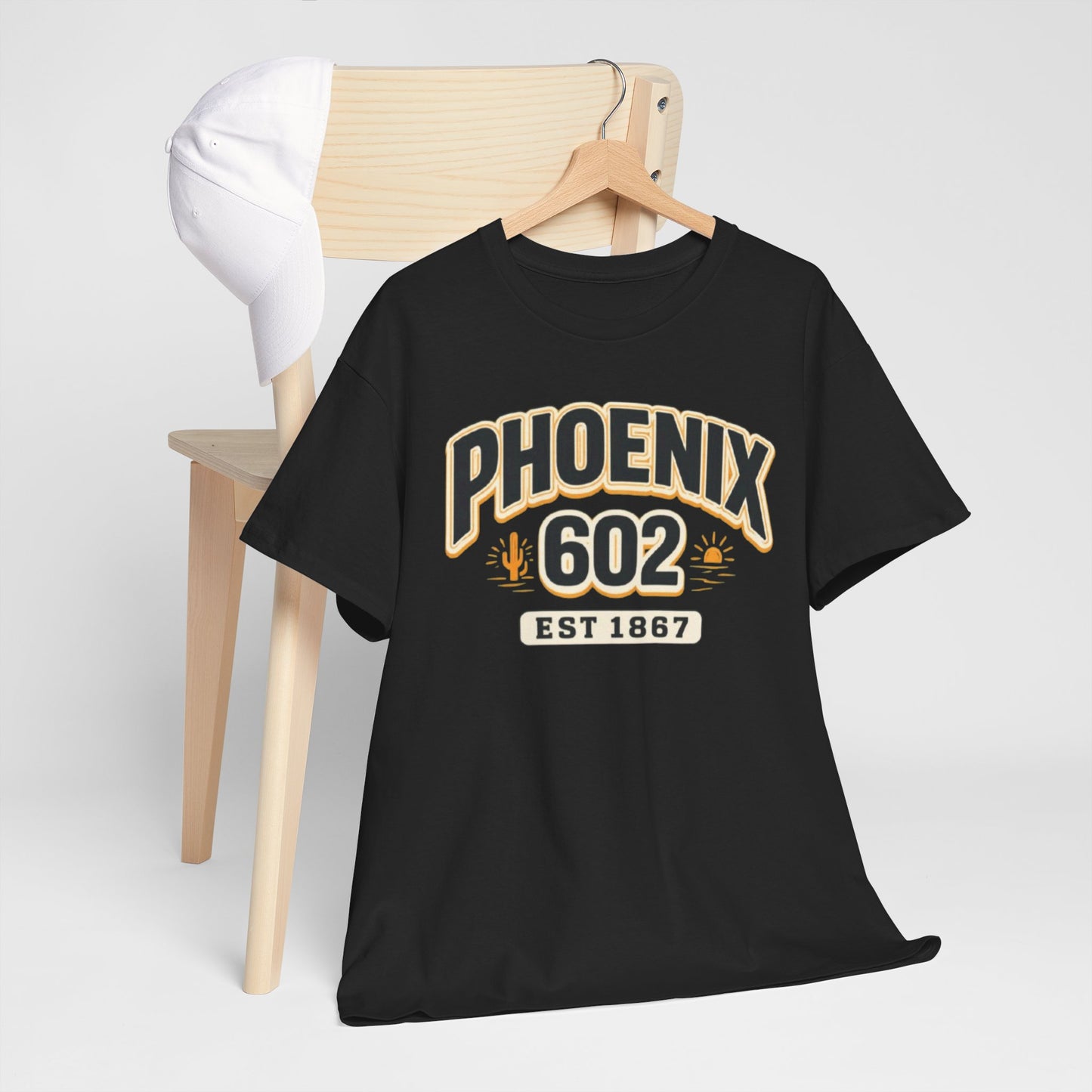 Phoenix 602 T-Shirt – Retro Arizona City Tee (EST 1867)