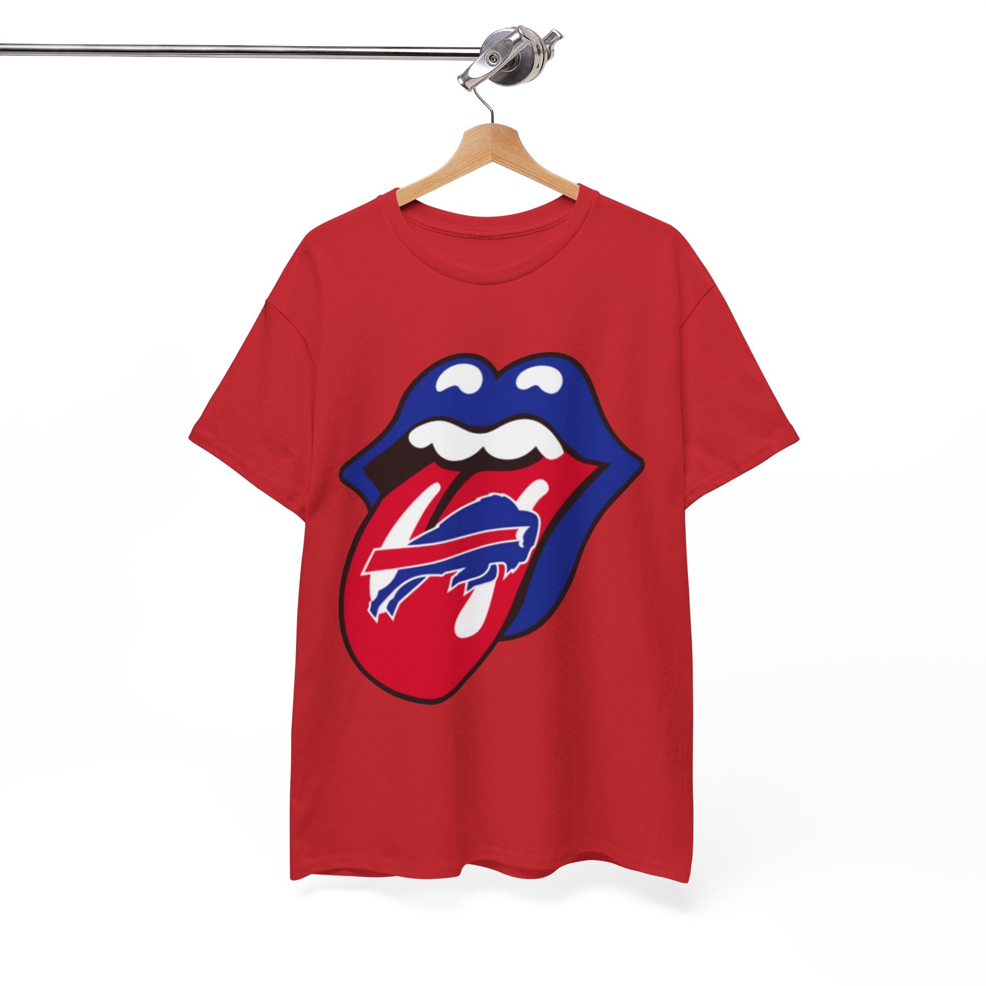 Buffalo Bills Inspired Tongue Tee — Fan Football Shirt streetwear fashion product image 5