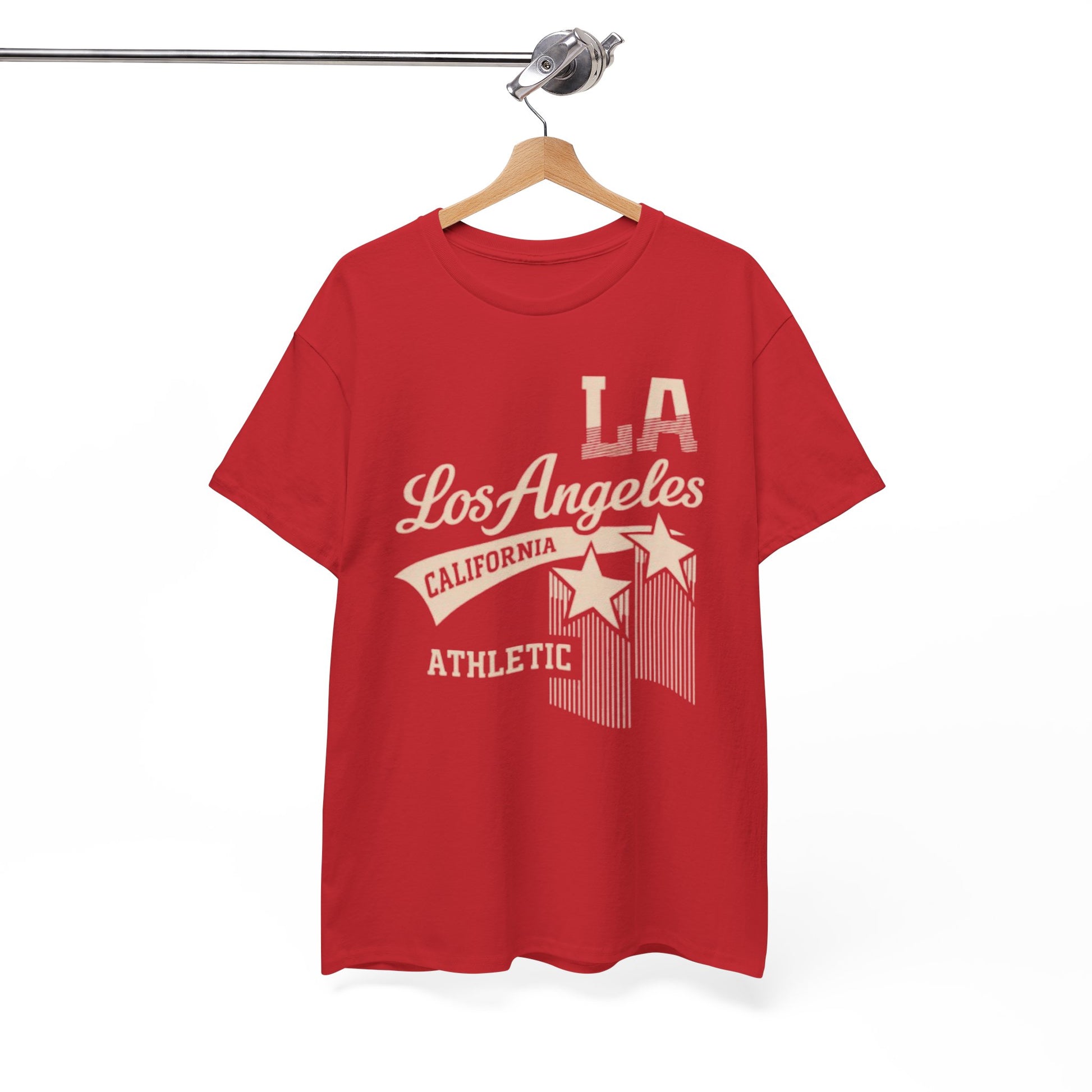 Los Angeles Athletic Tee — LA California Vintage Stars T-Shirt – nfl fan apparel, casual fan outfit, image 1.0