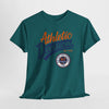 Dark Slate Gray Athletic Division NY Vintage Graphic Tee collegiate style t-shirt