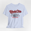 Lavender Windy City Basketball Tee – Chicago Est. 1966 Vintage Sports T-Shirt