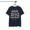 White Smoke Miami South Beach T-Shirt – FLA 305 Beach Lifestyle Streetwear tee