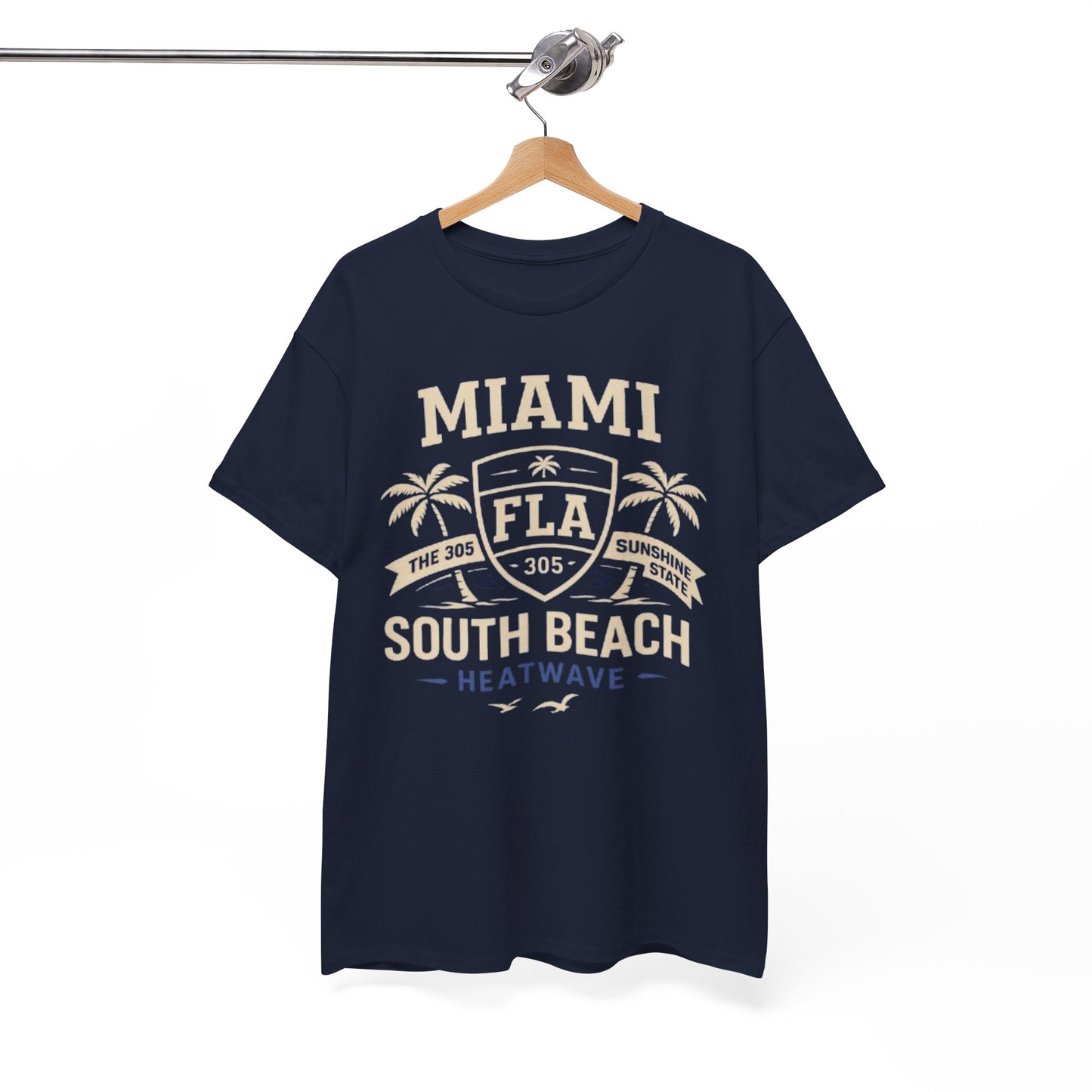 Miami South Beach T-Shirt – FLA 305 Beach Lifestyle Streetwear tee