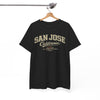 San Jose California Vintage  Tee streetwear college style graphic t shirt