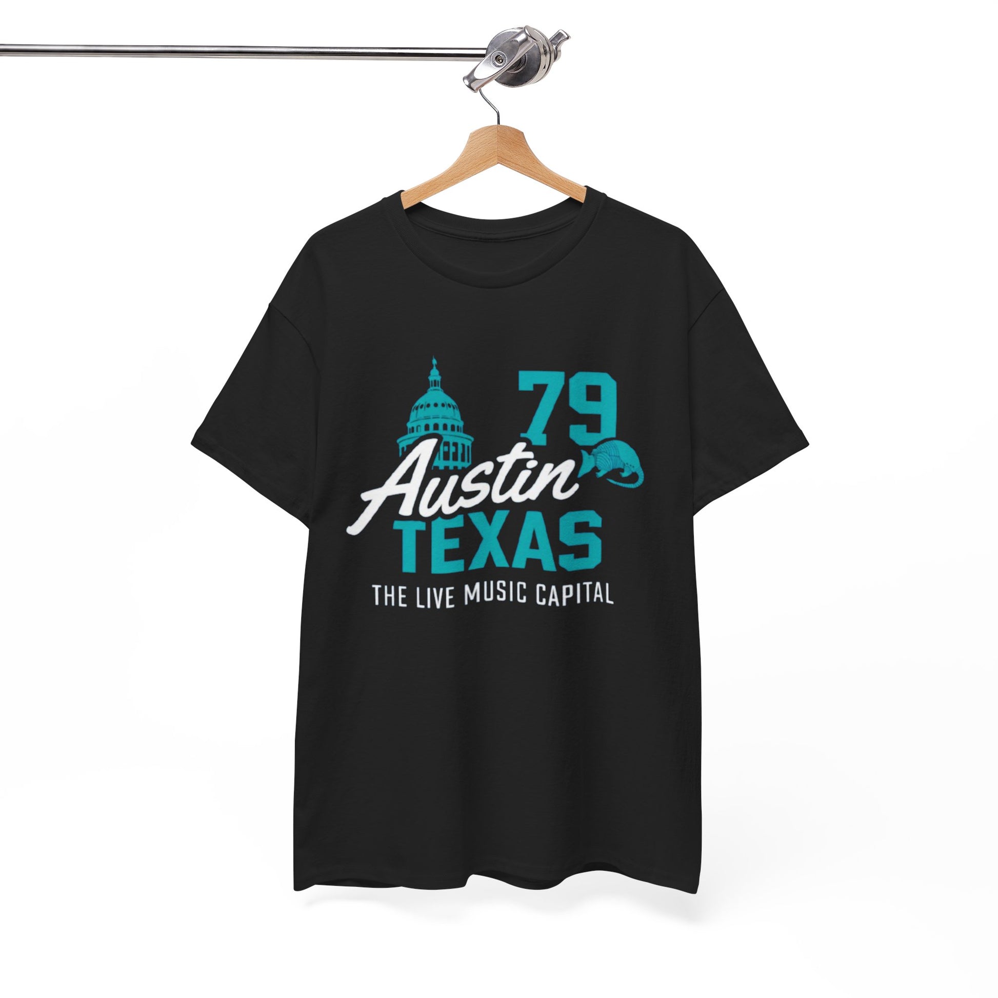 White Smoke Austin Texas Live Music Capital Graphic T-Shirt – Vintage City Streetwear Tee