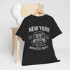 Dark Slate Gray New York NYC Baseball Athletic Dept. T‑Shirt — Vintage Varsity Sports Tee